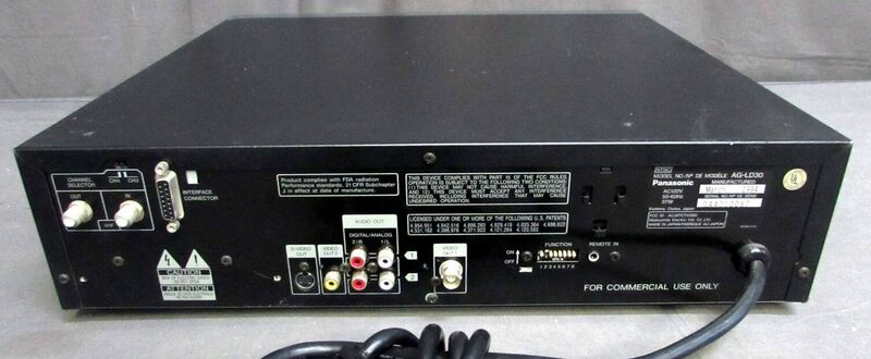 File:Panasonic AG-LD30 rearpanel.jpg