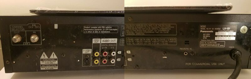File:Panasonic LX-121 rearpanel.jpg